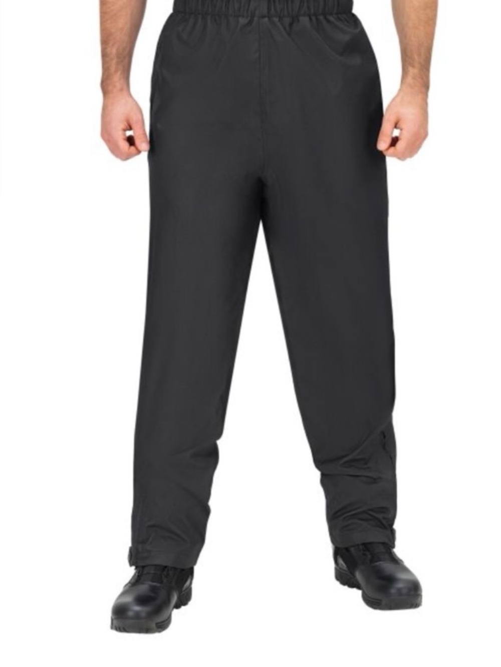 BLAUER 134 Men B.DRY Waterproof Windproof Rain Pants, BLACK, Size L Reg. - NEW